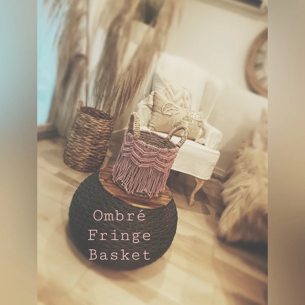 Basket Ombré Cotton Fringe HP🌵